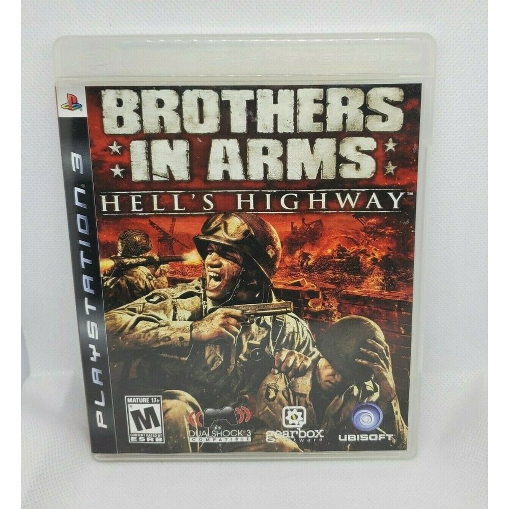 Brothers in Arms Hell's Highway Sony PlayStation 3 2008 PS3 Game No Scratches